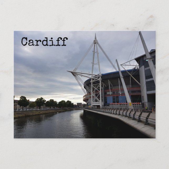Cardiff Postcard (Front)