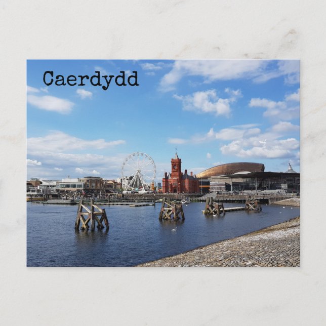 Cardiff Postcard Caerdydd (Front)