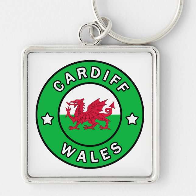 Cardiff Wales Keychain (Front)