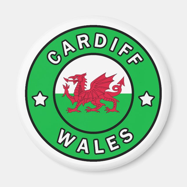 Cardiff Wales Magnet (Front)