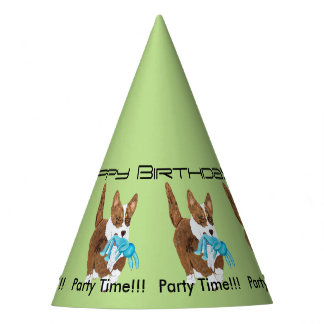 Cardigan Welsh Corgi - Birthday Party Hat