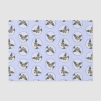 Cardigan Welsh Corgi Blue Merle Painting Dog Art