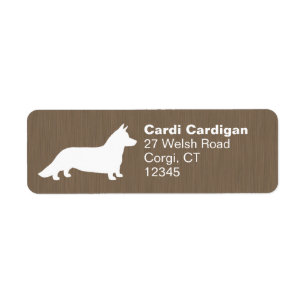 Cardigan Welsh Corgi Chien Silhouette Adresse de r