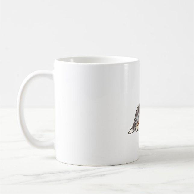Cardigan welsh corgi dog Magic Coffee Mug (Left)