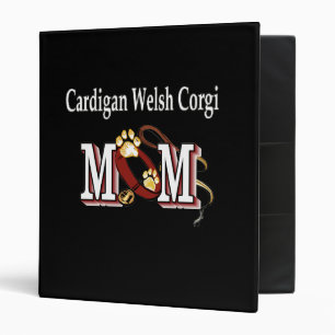 Cardigan Welsh Corgi Dog MOM Binder