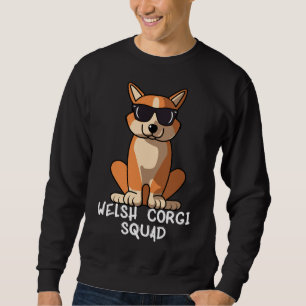 Cardigan Welsh Corgi Dog Mom Squad Dog Sweatshirt