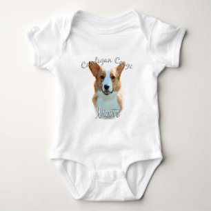 Cardigan Welsh Corgi  Mom 2 Baby Bodysuit