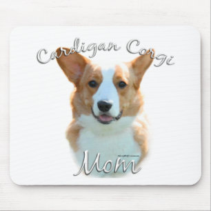 Cardigan Welsh Corgi Mom 2 Mouse Pad