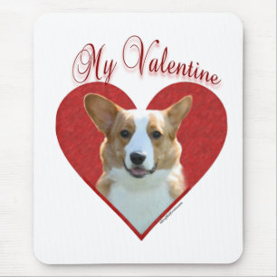 Cardigan Welsh Corgi My Valentine Mouse Pad