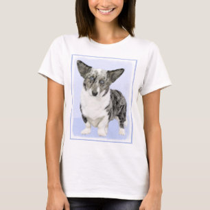 Cardigan Welsh Corgi Painting - Original Dog Art T-Shirt