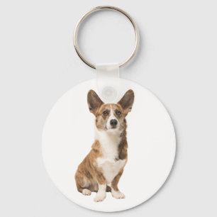 Cardigan Welsh Corgi Puppy Dog Keychain