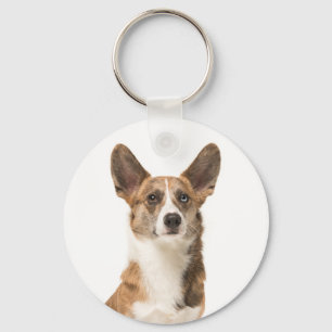Cardigan Welsh Corgi Puppy Dog Keychain