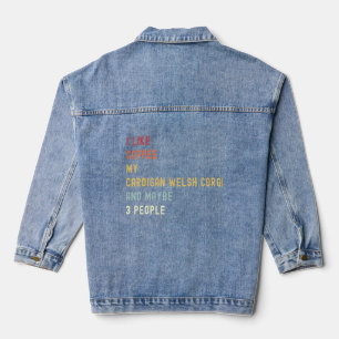 Cardigan Welsh Corgi Retro Chien Et Café
