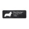 Cardigan Welsh Corgi Silhouette Return Address