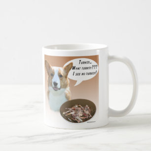 Cardigan Welsh Corgi Turkey Coffee Mug