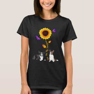 Cardigan Welsh Corgi You Are My Sunshine Sunflower T-Shirt