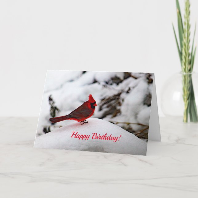 Cardinal 6239 Carte d'anniversaire (Devant)