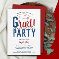 Cardinal and Navy Graduation Party