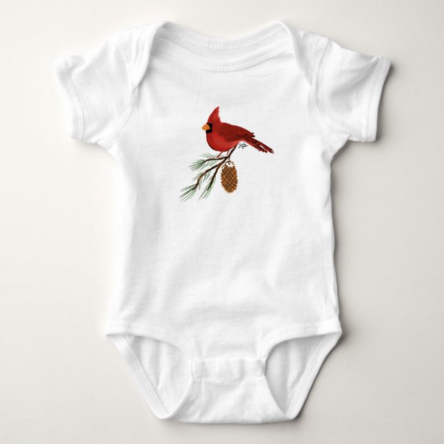 Cardinal BABY Bodysuit (Front)