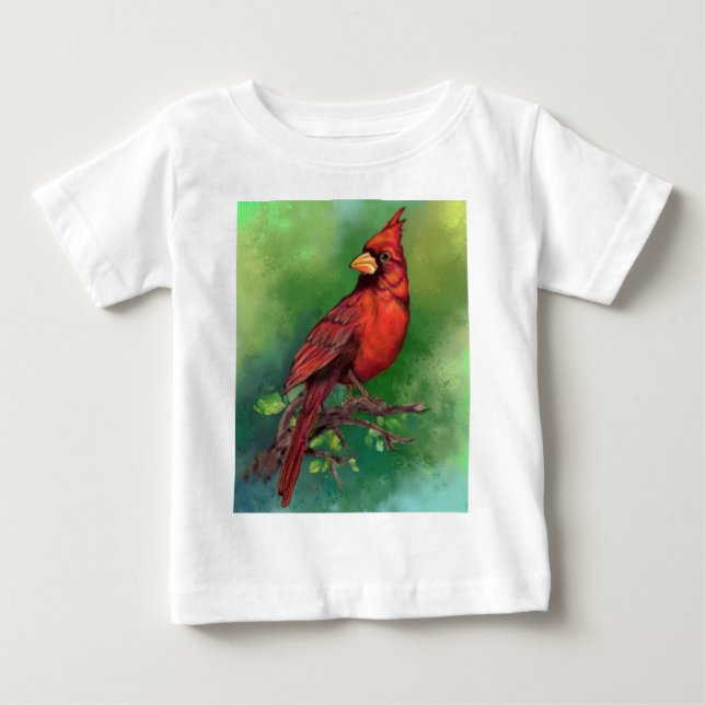 Cardinal Baby T-Shirt (Front)