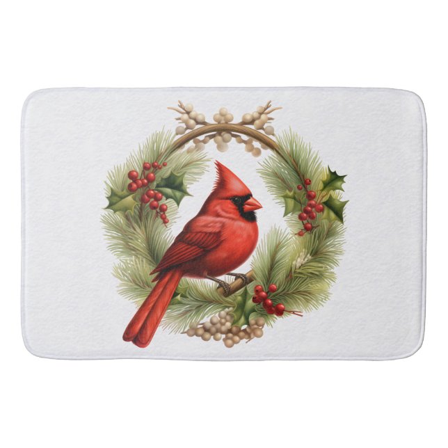 Cardinal Bath Mat (Front)