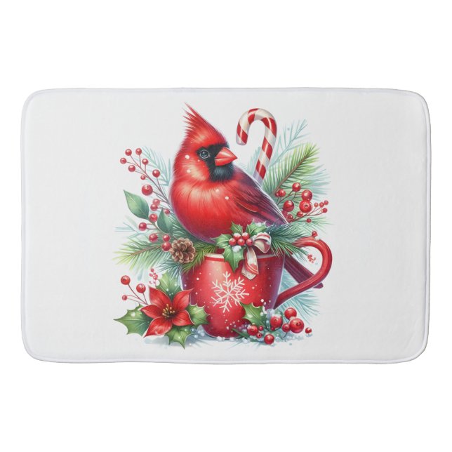 Cardinal Bath Mat (Front)