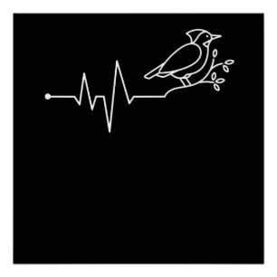 Cardinal Bird Birds Animals Poster