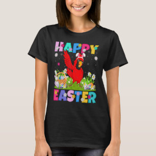 Cardinal Bird Happy Easter Bunny Cardinal Easter S T-Shirt