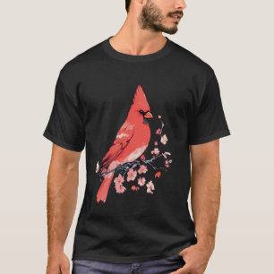 Cardinal bird. Nature's ruby. Beauty in red. T-Shirt