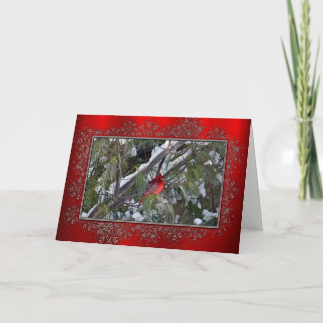 Cardinal Birthday Card (Front)