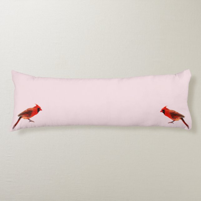 Cardinal Body Pillow (Front)