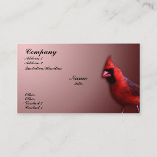 Cardinal Business Card