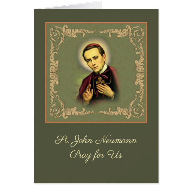 Cardinal catholique de St John Neumann (Devant)