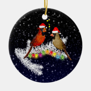 Cardinal Christmas Ornament