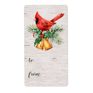 Cardinal Company Christmas To From