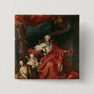 Cardinal de Bouillon Opening 2 Inch Square Button