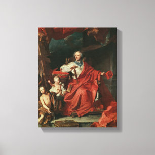 Cardinal de Bouillon Opening Canvas Print
