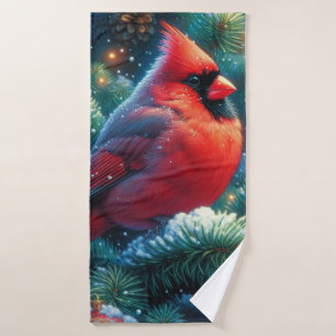 Cardinal de Noël/hiver