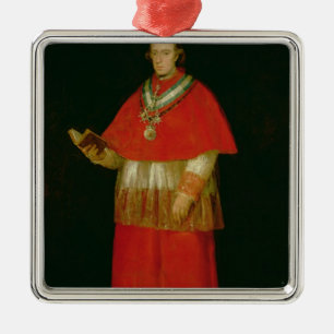 Cardinal Don Luis de Bourbon c.1800 Metal Ornament