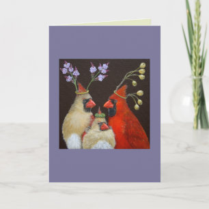 Cardinal Family carte portrait