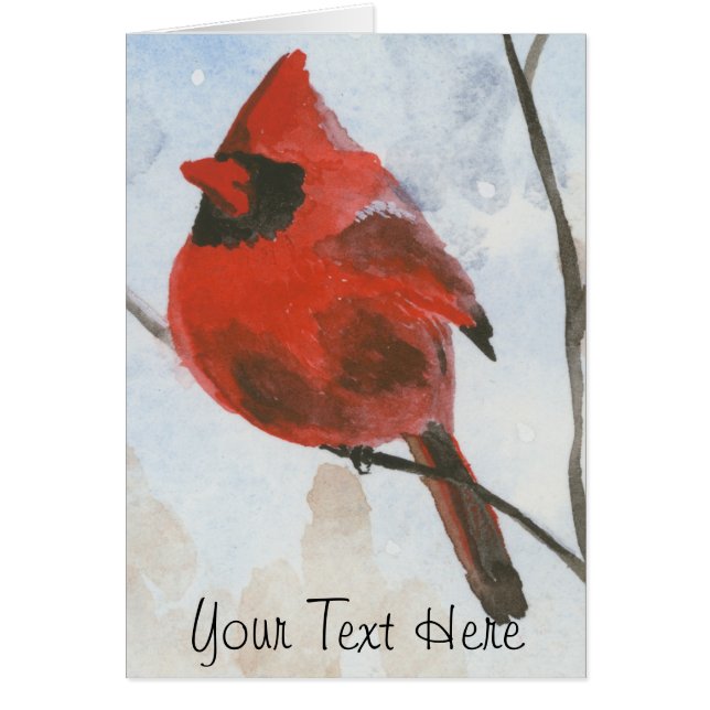 Cardinal Grey Card (Devant)