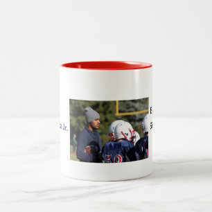 cardinal helmet.gif, Silver 2012, Big Rapids, C... Two-Tone Coffee Mug