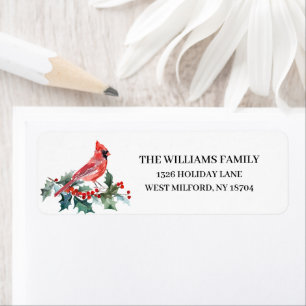 Cardinal & Holly Branch Holiday Adresse