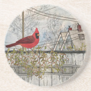 Cardinal in the City Coaster