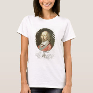 Cardinal Jules Mazarin (1602-61) from 'Portraits d T-Shirt