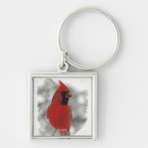 Cardinal Keychain