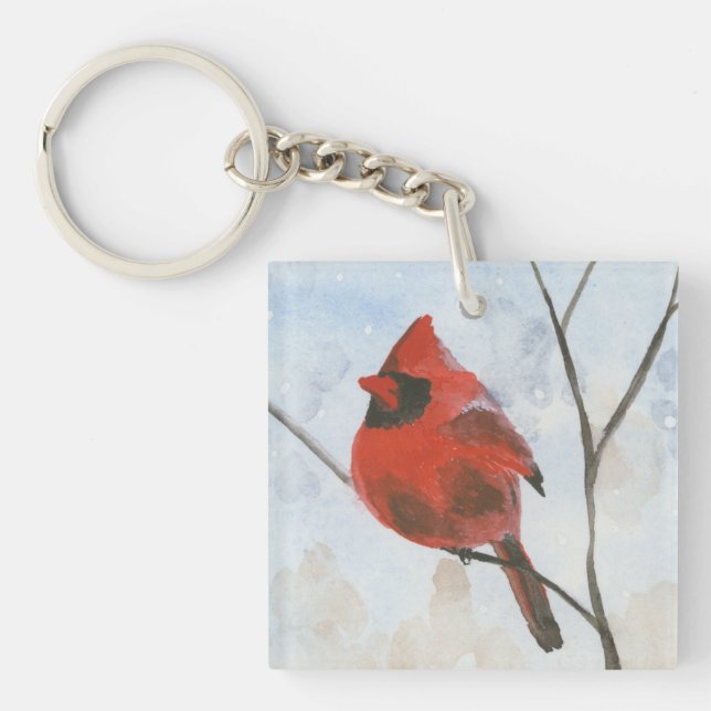 Cardinal Keychain (Front)