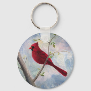 cardinal Keychain