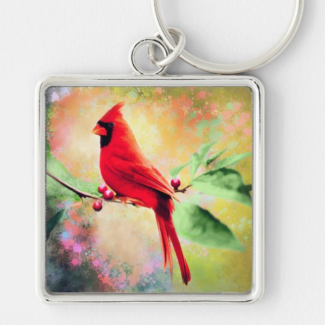 Cardinal Keychain (Front)