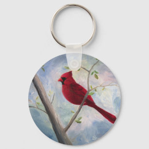cardinal keychain